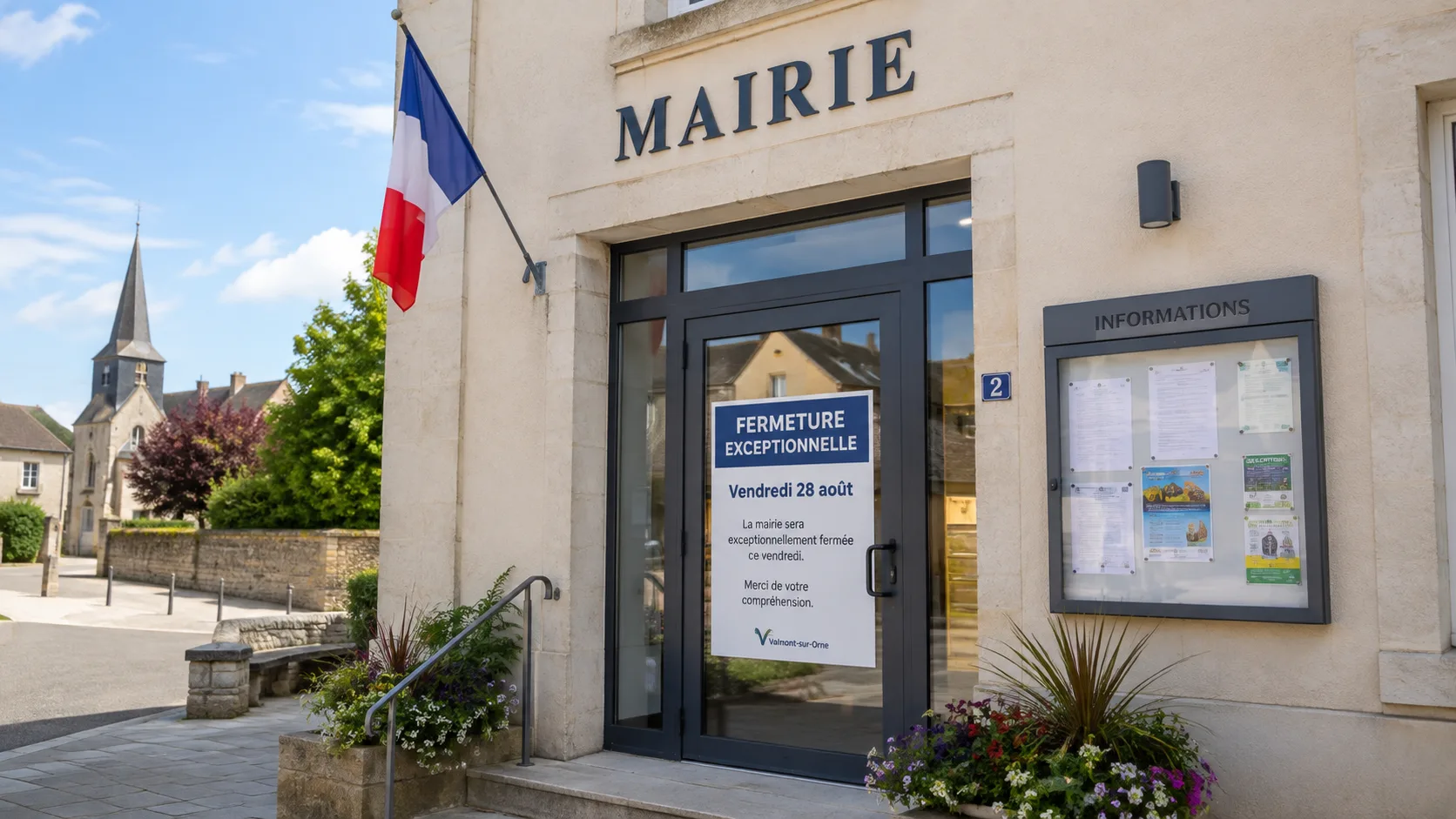 Travaux de réfection de la chaussée rue des Tilleuls à Valmont-sur-Orne.
